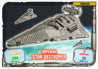 Imperial Star Destroyer / LEGO Star Wars / Series 1 