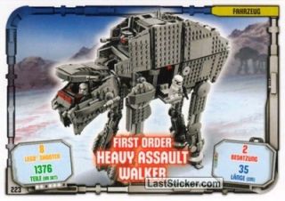 First Order Heavy Assault Walker / LEGO Star Wars / Series 1 