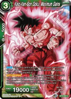 Kaio-Ken Son Goku, Maximum Gains (C)/ Dragon Ball Super -  Saiyan Showdown