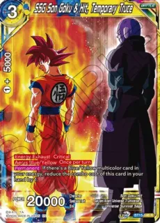 SSG Son Goku & Hit, Temporary Truce (R)/ Dragon Ball Super -  Saiyan Showdown