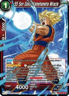 SS Son Goku, Kamehameha Miracle (R)/ Dragon Ball Super -  Saiyan Showdown