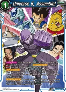 Universe 6, Assemble! (R)/ Dragon Ball Super -  Saiyan Showdown