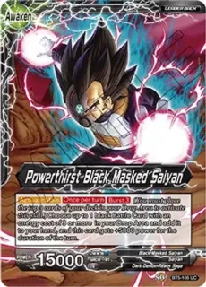 Powerthirst Black Masked Saiyan (C)/ Dragon Ball Super -  Miraculous Revival