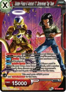 Golden Frieza & Android 17 (UC)/ Dragon Ball Super -  Realm of the Gods