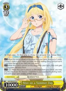 Alice on a Summer Day / Weiss Schwarz -  SAO:Alicization- Vol.2