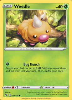 Weedle (N) /POKEMON - Vivid Voltage