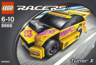 LEGO 8666 RACERS / Tuner X