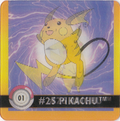 01 Pikachu/Raichu / POKEMON - Action Flipz II