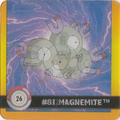 26 Magnemite/Magneton / POKEMON - Action Flipz II