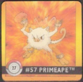 27 Mankey/Primeape / POKEMON - Action Flipz II