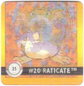 35 Rattata/Raticate / POKEMON - Action Flipz II
