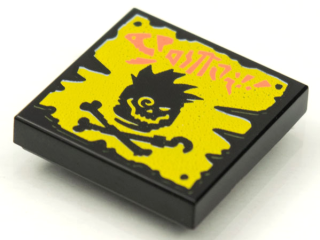 Skull and Crossbones Pattern / LEGO - Vidiyo