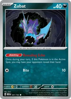 Zubat /POKEMON - Pokemon Card 151