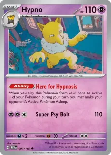 Hypno /POKEMON - Pokemon Card 151
