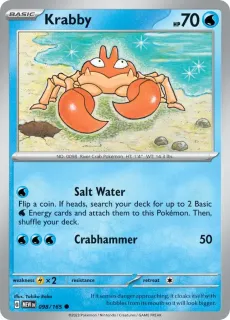 Krabby /POKEMON - Pokemon Card 151