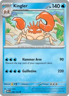 Kingler /POKEMON - Pokemon Card 151