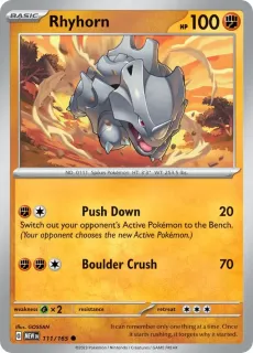 Rhyhorn /POKEMON - Pokemon Card 151