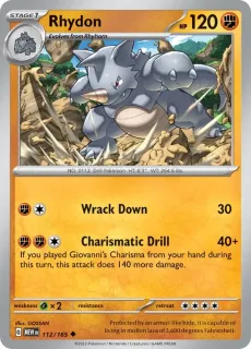 Rhydon /POKEMON - Pokemon Card 151