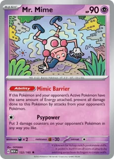 Mr. Mime /POKEMON - Pokemon Card 151
