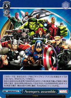 Avengers assemble /Weiss Schwarz - JAP / MARVEL Card Collection