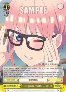 Disguise With Glasses / Weiss Schwarz -  The Quintessential Quintuplets∬