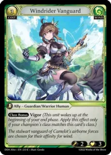 Windrider Vanguard / Grand Archive / Dawn of Ashes Alter Edition