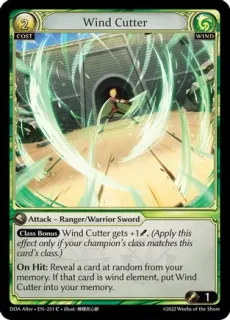Wind Cutter / Grand Archive / Dawn of Ashes Alter Edition