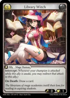 Library Witch / Grand Archive / Dawn of Ashes Alter Edition