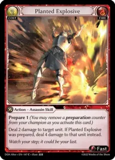 Planted Explosive / Grand Archive / Dawn of Ashes Alter Edition