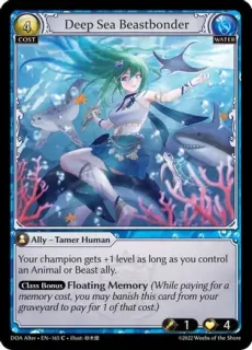 Deep Sea Beastbonder / Grand Archive / Dawn of Ashes Alter Edition