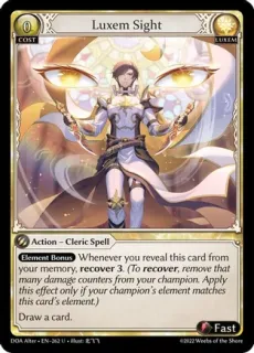 Luxem Sight / Grand Archive / Dawn of Ashes Alter Edition