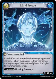 Mind Freeze / Grand Archive / Dawn of Ashes Alter Edition