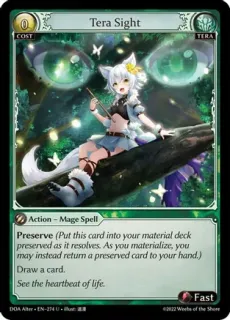 Tera Sight / Grand Archive / Dawn of Ashes Alter Edition