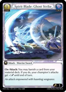 Spirit Blade: Ghost Strike / Grand Archive / Dawn of Ashes Alter Edition