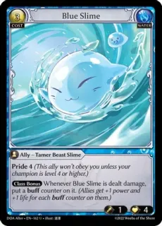 Blue Slime / Grand Archive / Dawn of Ashes Alter Edition