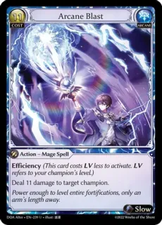 Arcane Blast / Grand Archive / Dawn of Ashes Alter Edition
