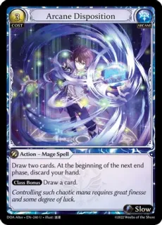 Arcane Disposition / Grand Archive / Dawn of Ashes Alter Edition