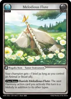 Melodious Flute / Grand Archive / Dawn of Ashes Alter Edition