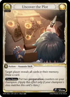 Uncover the Plot / Grand Archive / Dawn of Ashes Alter Edition