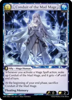 Conduit of the Mad Mage / Grand Archive / Dawn of Ashes Alter Edition
