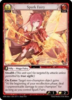 Spark Fairy / Grand Archive / Dawn of Ashes Alter Edition