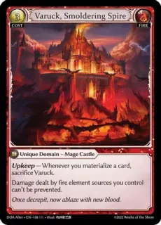 Varuck, Smoldering Spire / Grand Archive / Dawn of Ashes Alter Edition
