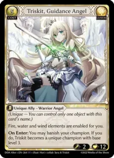 Triskit, Guidance Angel / Grand Archive / Dawn of Ashes Alter Edition