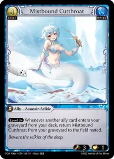 Mistbound Cutthroat / Grand Archive / Dawn of Ashes Alter Edition