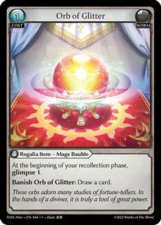 Orb of Glitter / Grand Archive / Dawn of Ashes Alter Edition