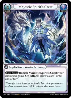 Majestic Spirit's Crest / Grand Archive / Dawn of Ashes Alter Edition