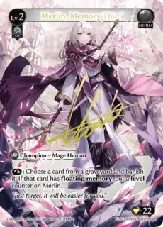 Merlin, Memory Thief / Grand Archive / Dawn of Ashes Alter Edition