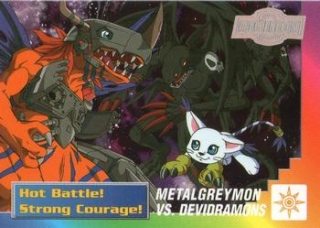 29 - MetalGreymon vs. Devidramons / DIGIMON 