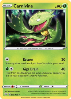 Carnivine (N) /POKEMON - Darkness Ablaze