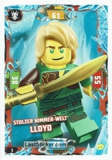 Stolzer Nimmer-Welt Lloyd / LEGO Ninjago / Serie 5 Next Level